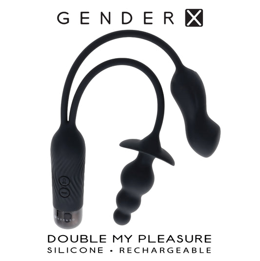 Double My Pleasure - Black - Not Very Vanilla