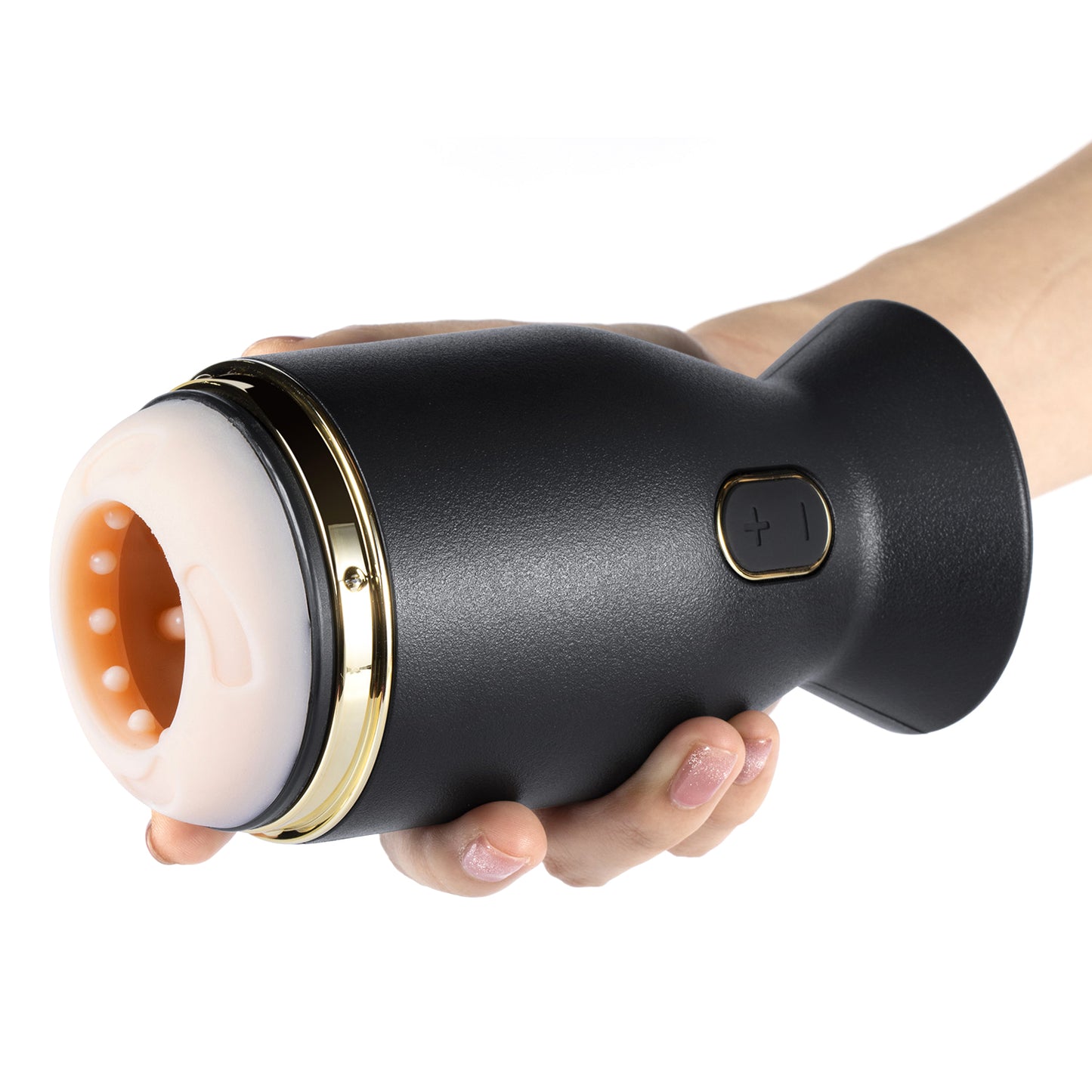 Priti - Automatic Rotating Penis Stimulator - Black - Not Very Vanilla