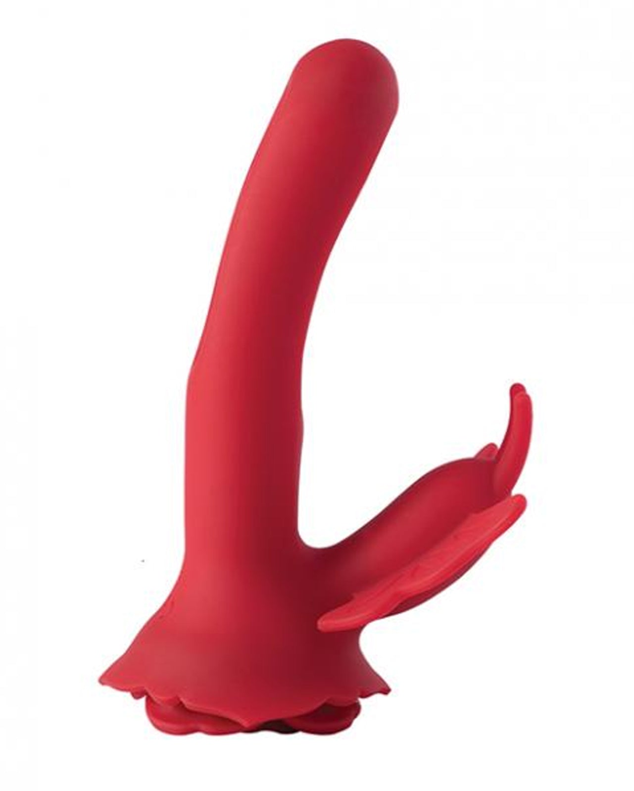 Layla - Butterfly Clit and G-Spot Vibrator - Red - Not Very Vanilla