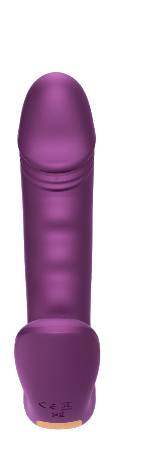 Rora - App Controlled Rotating G-Spot Vibrator and Clitoral Stimulator - Purple - Not Very Vanilla