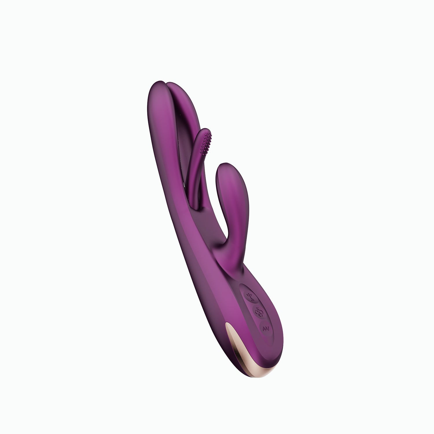 Terri - App Controlled Tapping Rabbit Vibrator - Purple - Not Very Vanilla