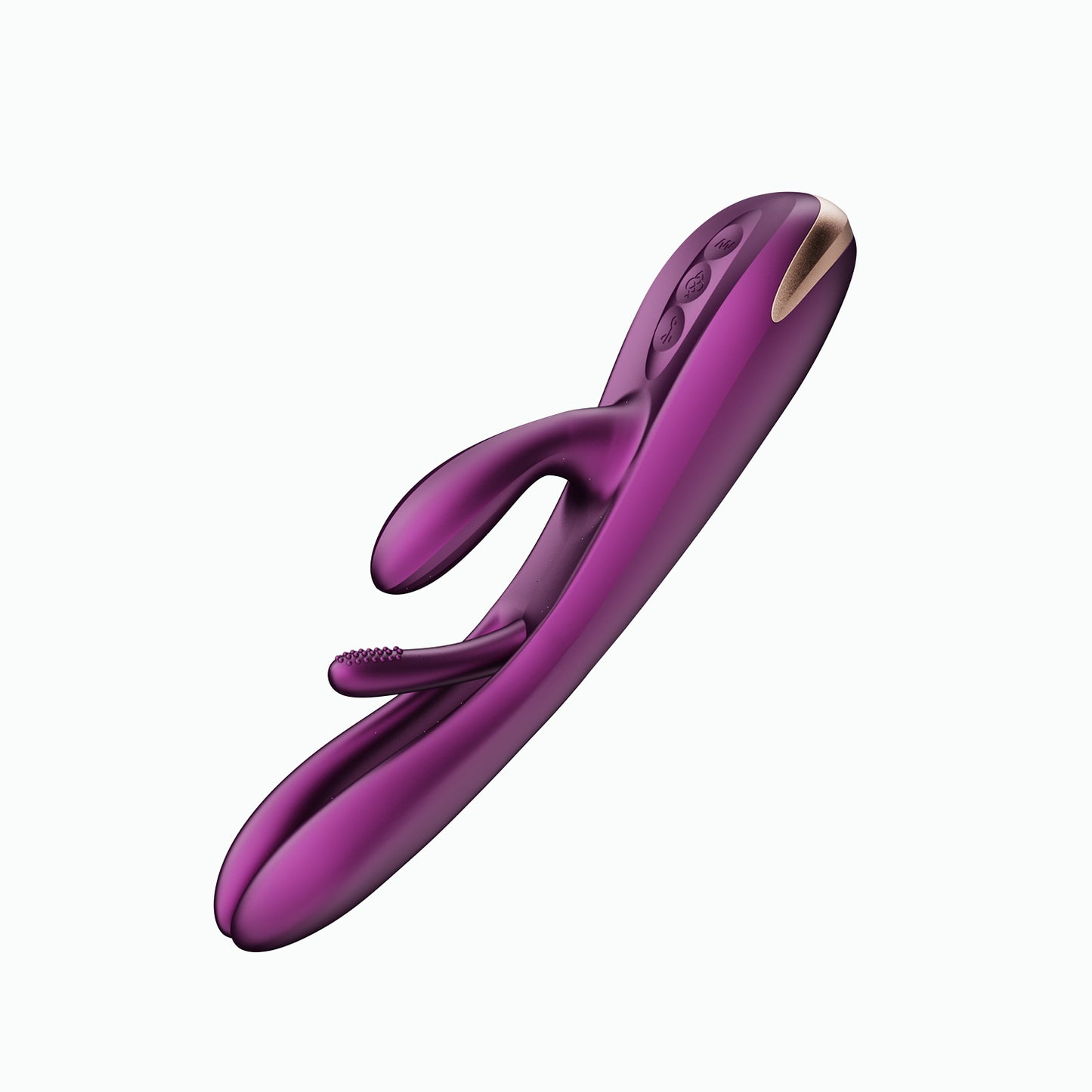 Terri - App Controlled Tapping Rabbit Vibrator - Purple - Not Very Vanilla