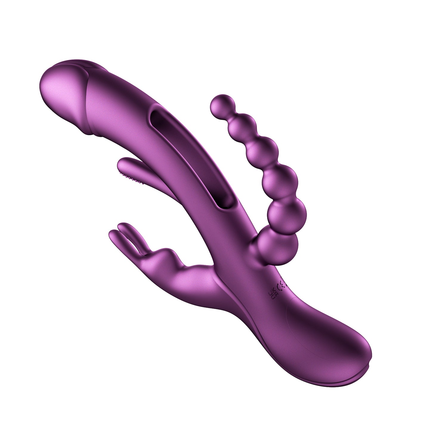 Trilux - App Controlled Rabbit Vibrator - Purple - Not Very Vanilla