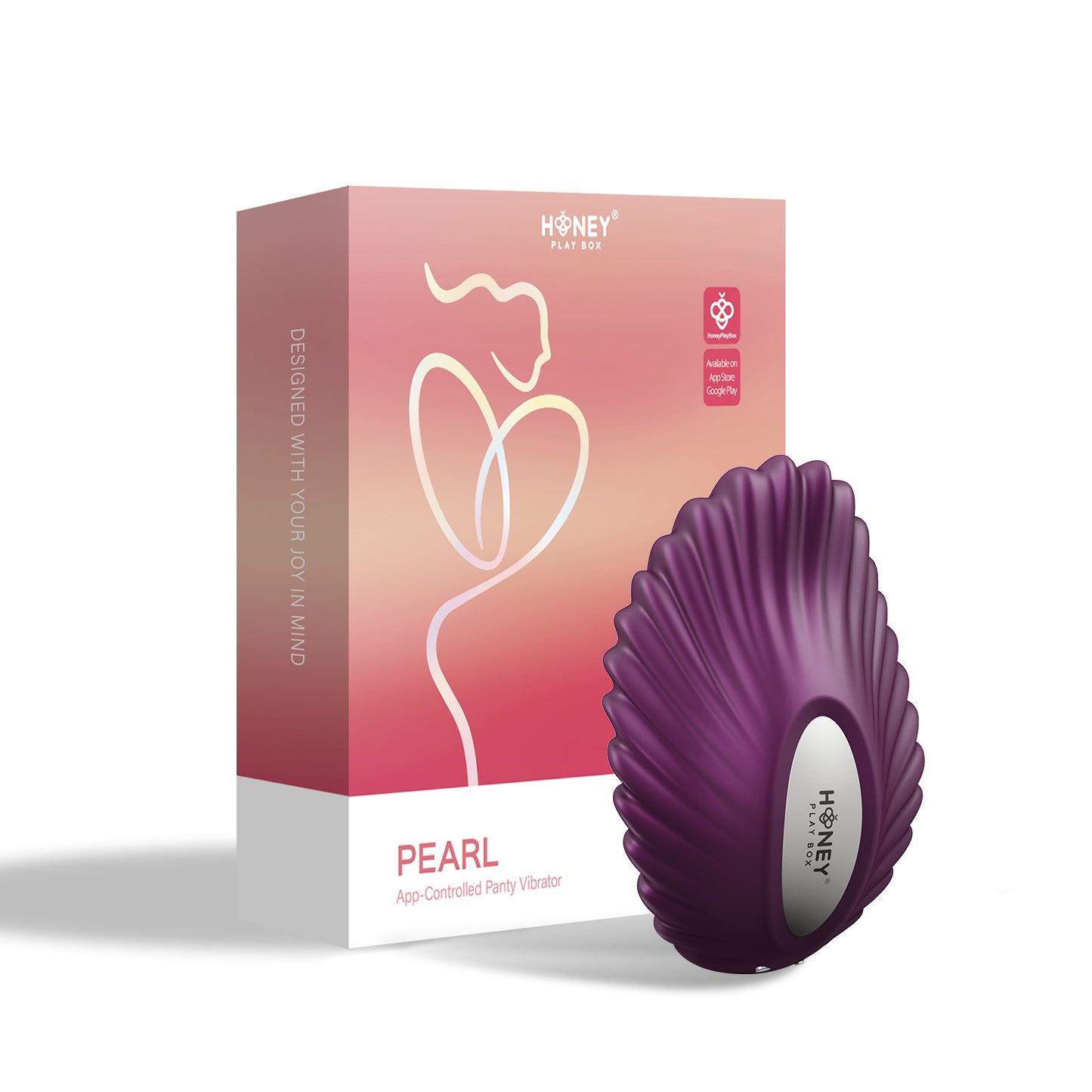 Pearl - App Controlled Panty Vibrator - Purple - Not Very Vanilla