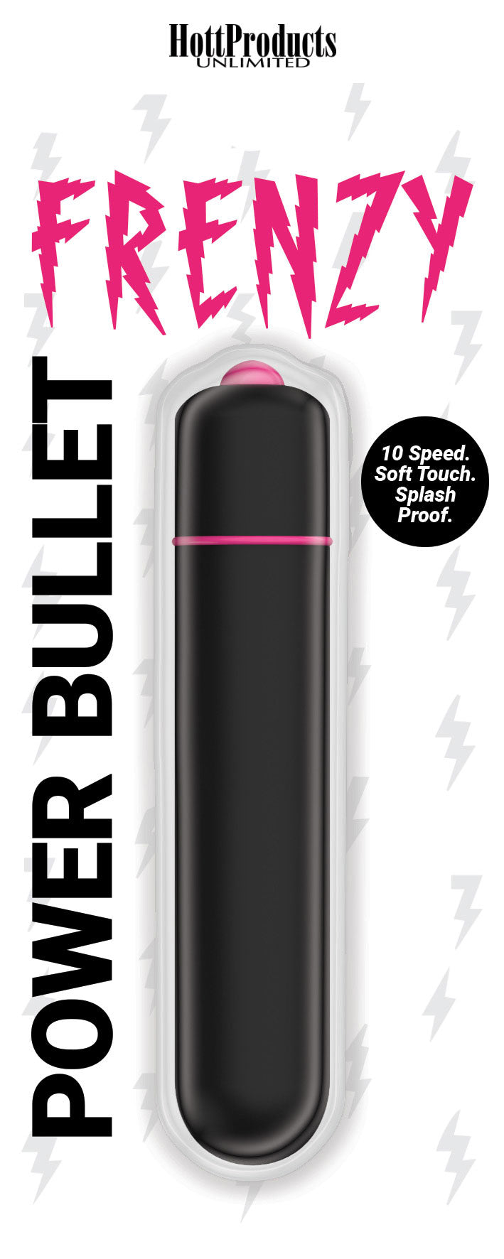 Frenzy - Power Bullet- Black - Not Very Vanilla