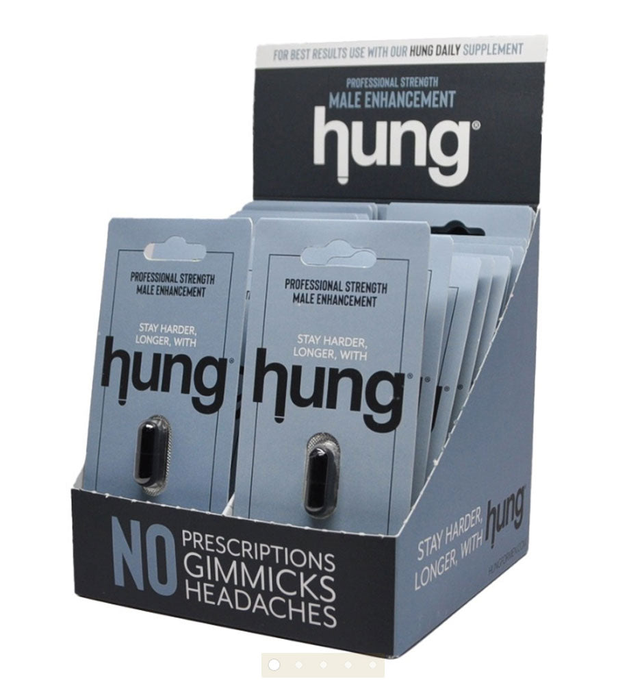 Hung Male Enhancement 24 Ct Display - Not Very Vanilla