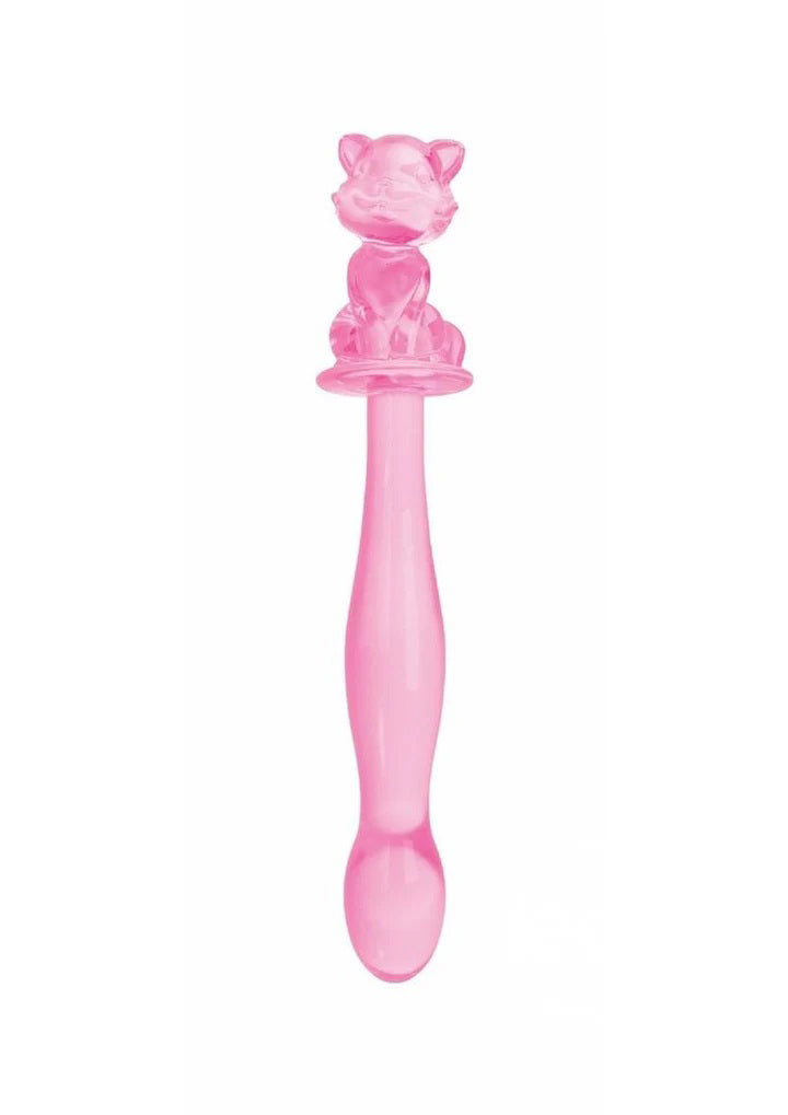 Glass Menagerie - Kitty Dildo - Pink - Not Very Vanilla