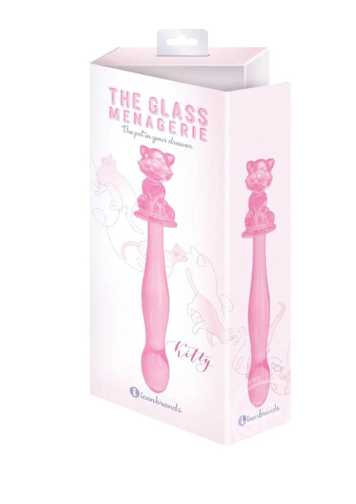 Glass Menagerie - Kitty Dildo - Pink - Not Very Vanilla