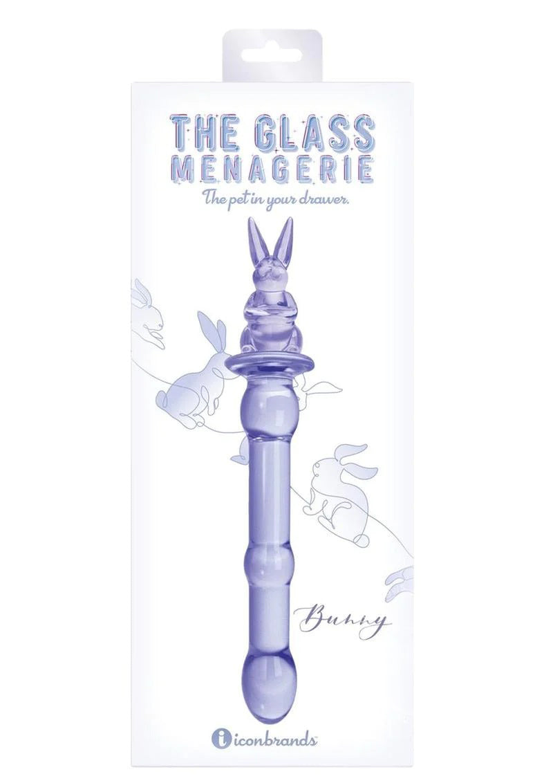 Glass Menagerie - Rabbit Dildo - Purple - Not Very Vanilla