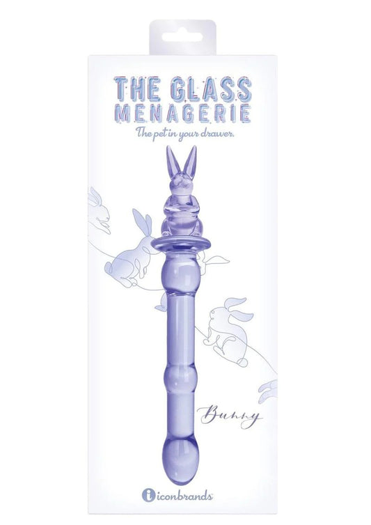 Glass Menagerie - Rabbit Dildo - Purple - Not Very Vanilla