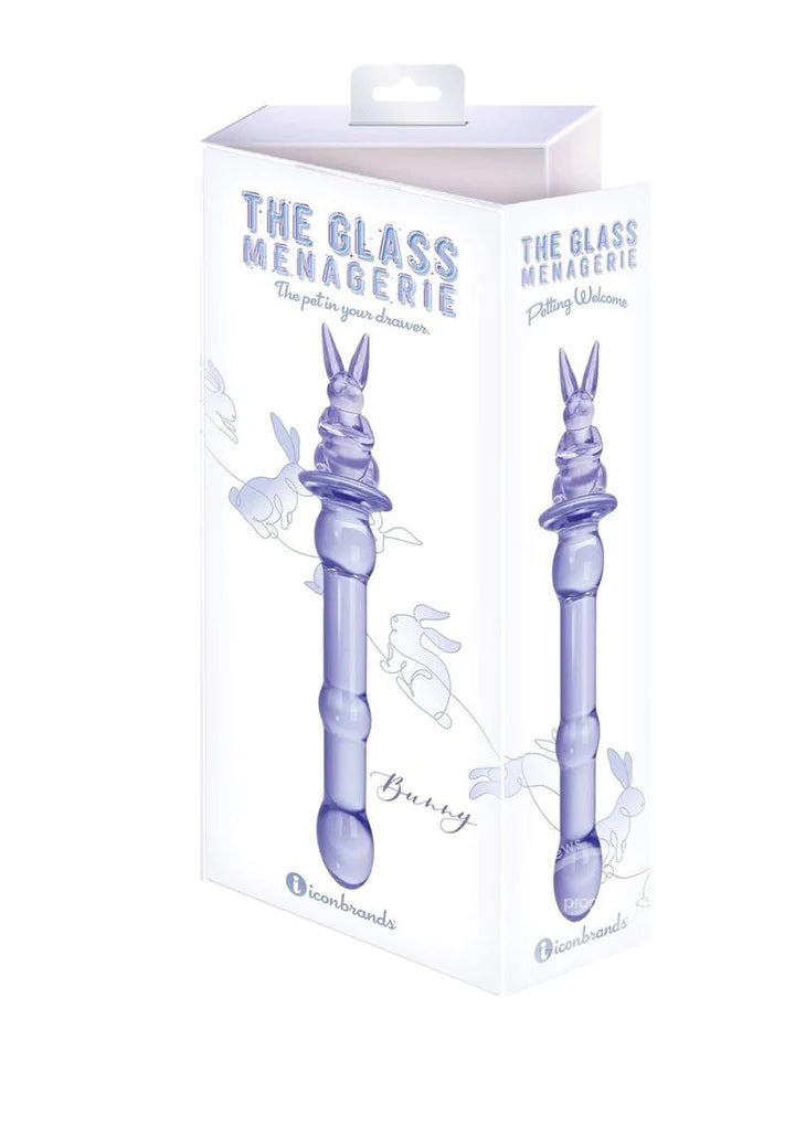 Glass Menagerie - Rabbit Dildo - Purple - Not Very Vanilla