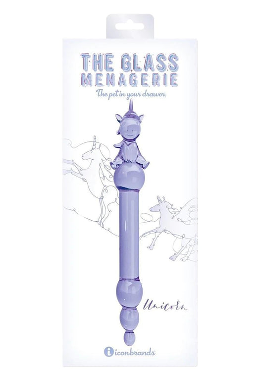 Glass Menagerie - Unicorn Dildo - Purple - Not Very Vanilla