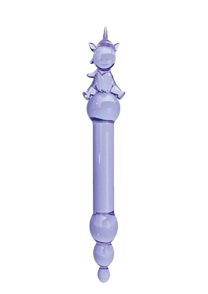 Glass Menagerie - Unicorn Dildo - Purple - Not Very Vanilla