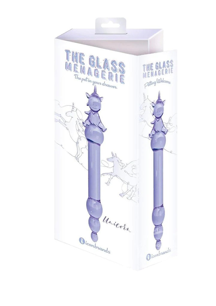 Glass Menagerie - Unicorn Dildo - Purple - Not Very Vanilla