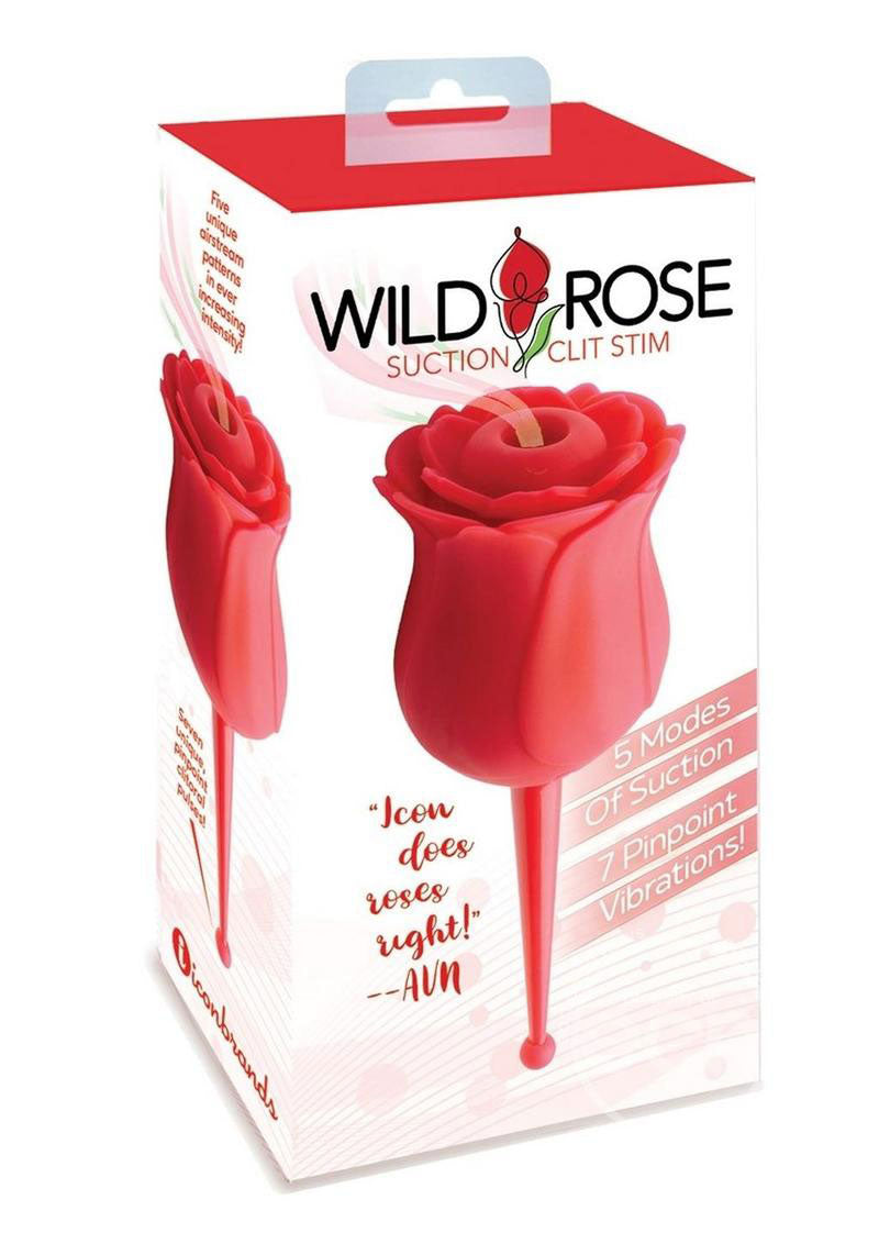 Wild Rose Le Point Suction/stim - Red - Not Very Vanilla