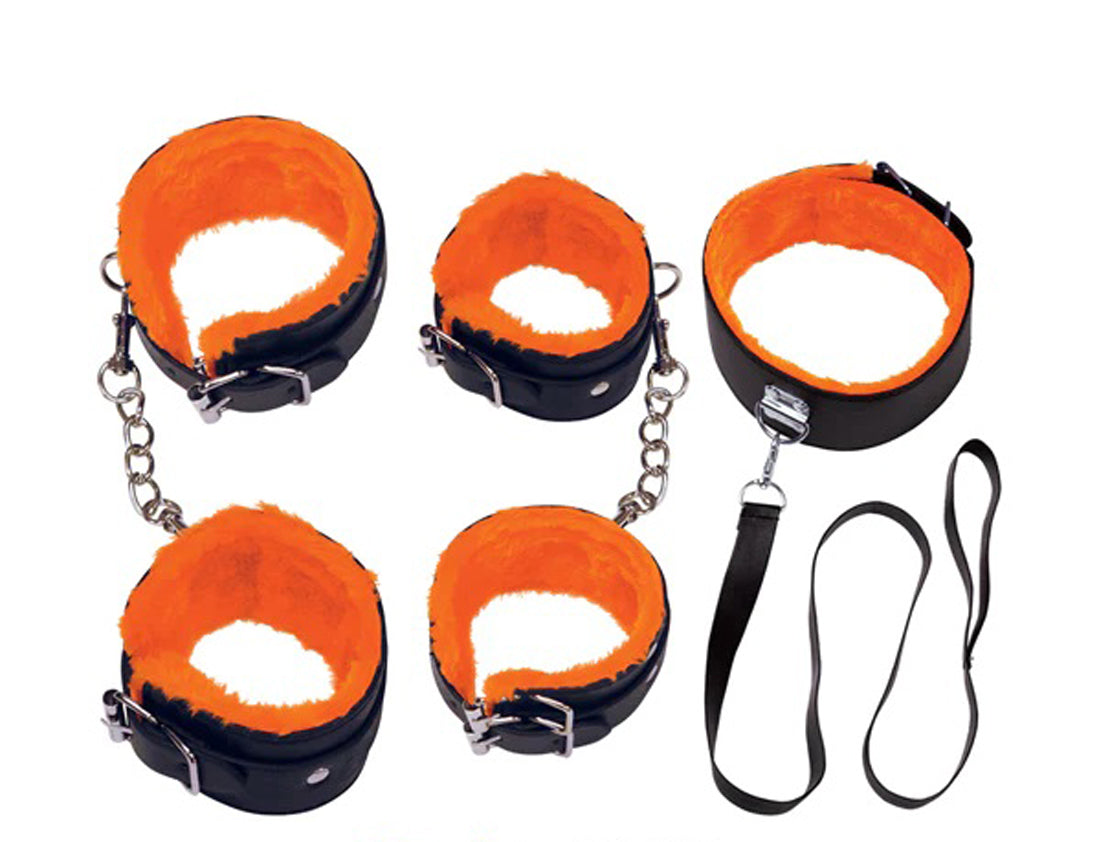 Orange Is the New Black Restrain Yourself Kit - Black/orange - Not Very Vanilla