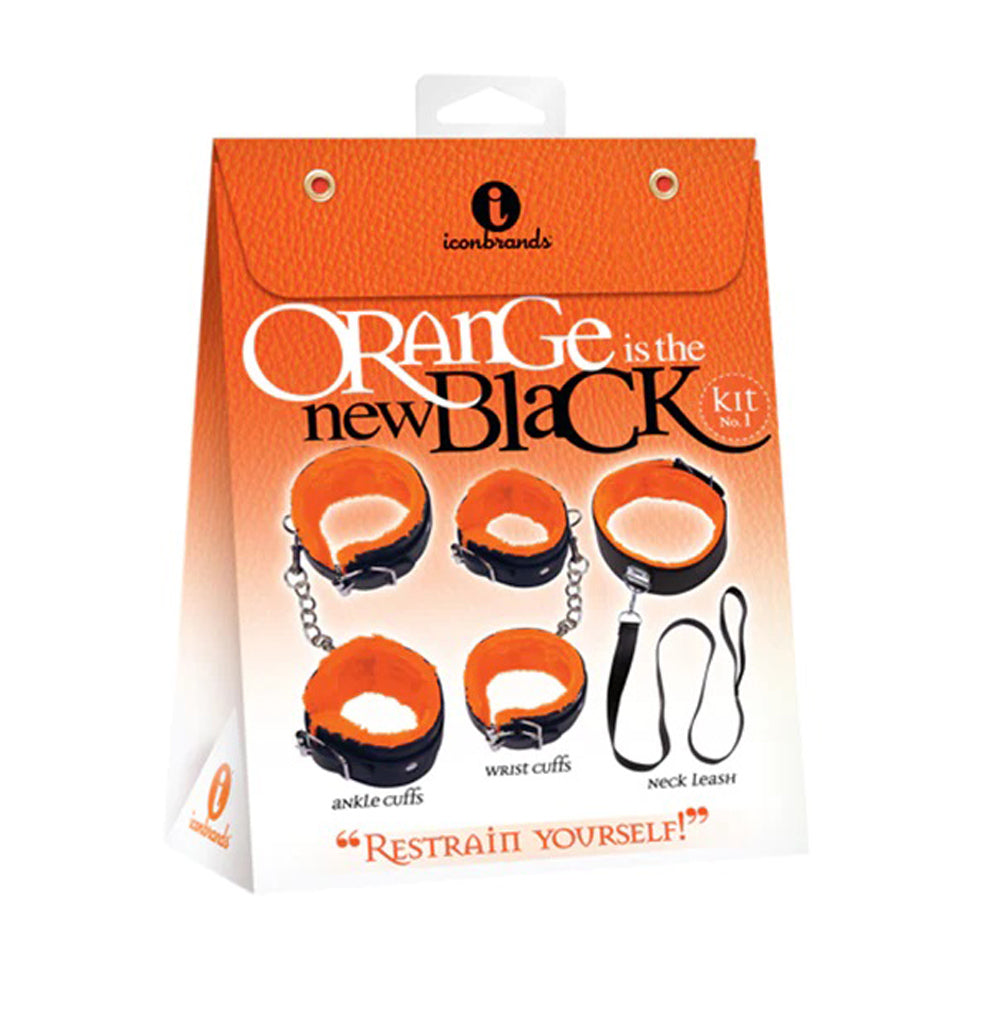 Orange Is the New Black Restrain Yourself Kit - Black/orange - Not Very Vanilla