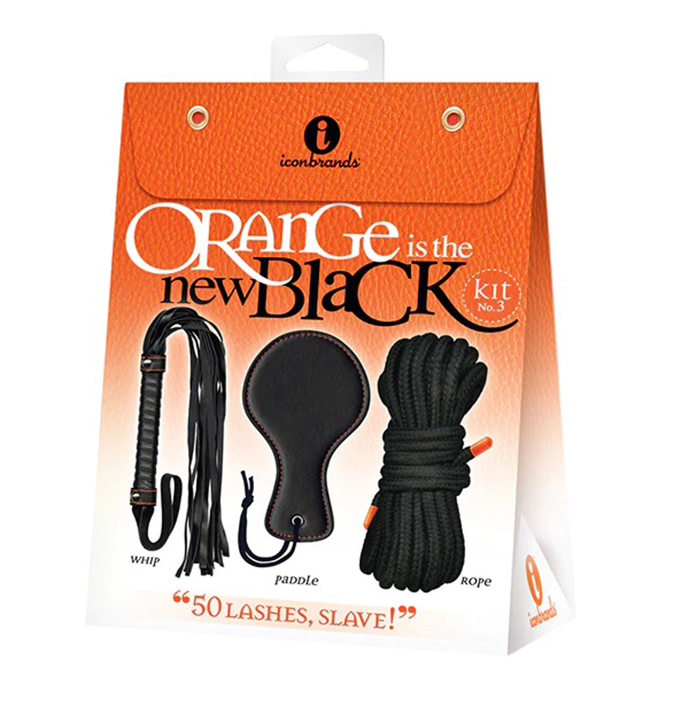 Orange Is the New Black 50 Lashes Kit - Black/orange - Not Very Vanilla