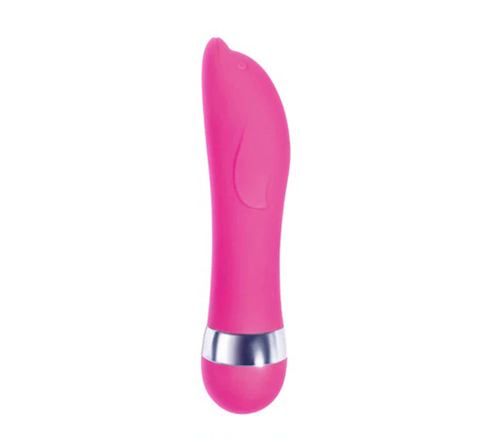 Pinkies Silicoat Mini-Vibe Dolphy - Pink - Not Very Vanilla