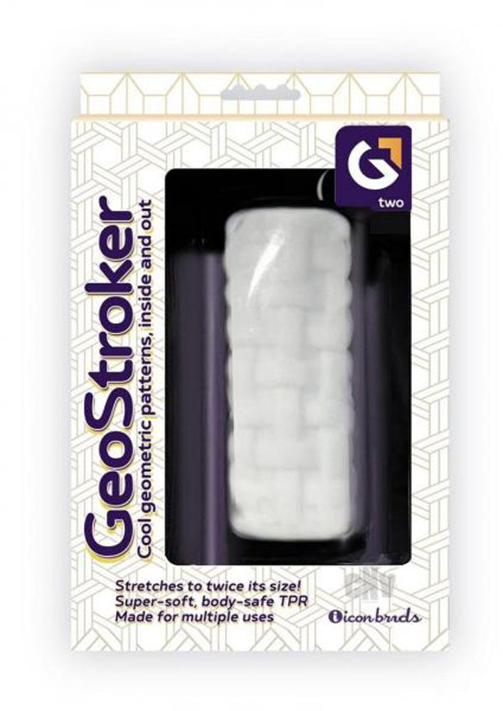 Geostroker 2 Stroker - White - Not Very Vanilla