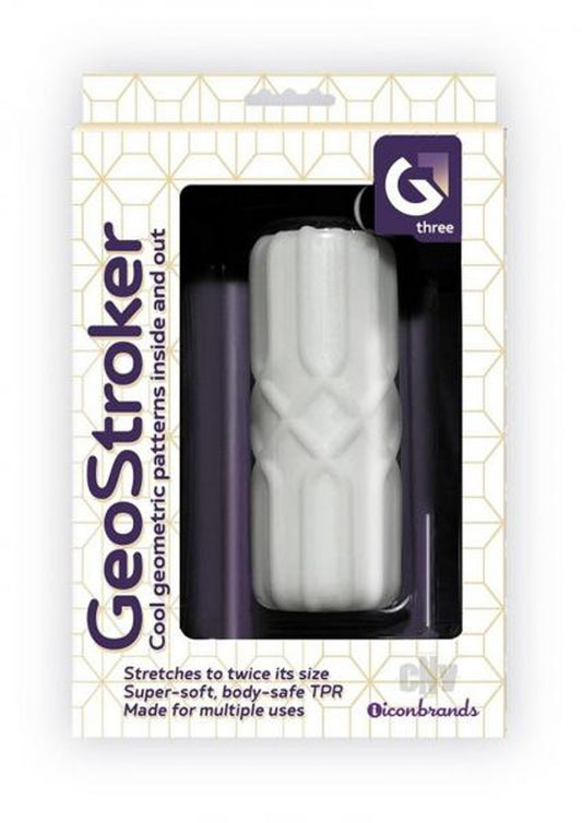 Geostroker 3 Stroker - White - Not Very Vanilla