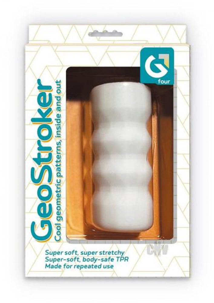 Geostroker 4 Stroker - White - Not Very Vanilla