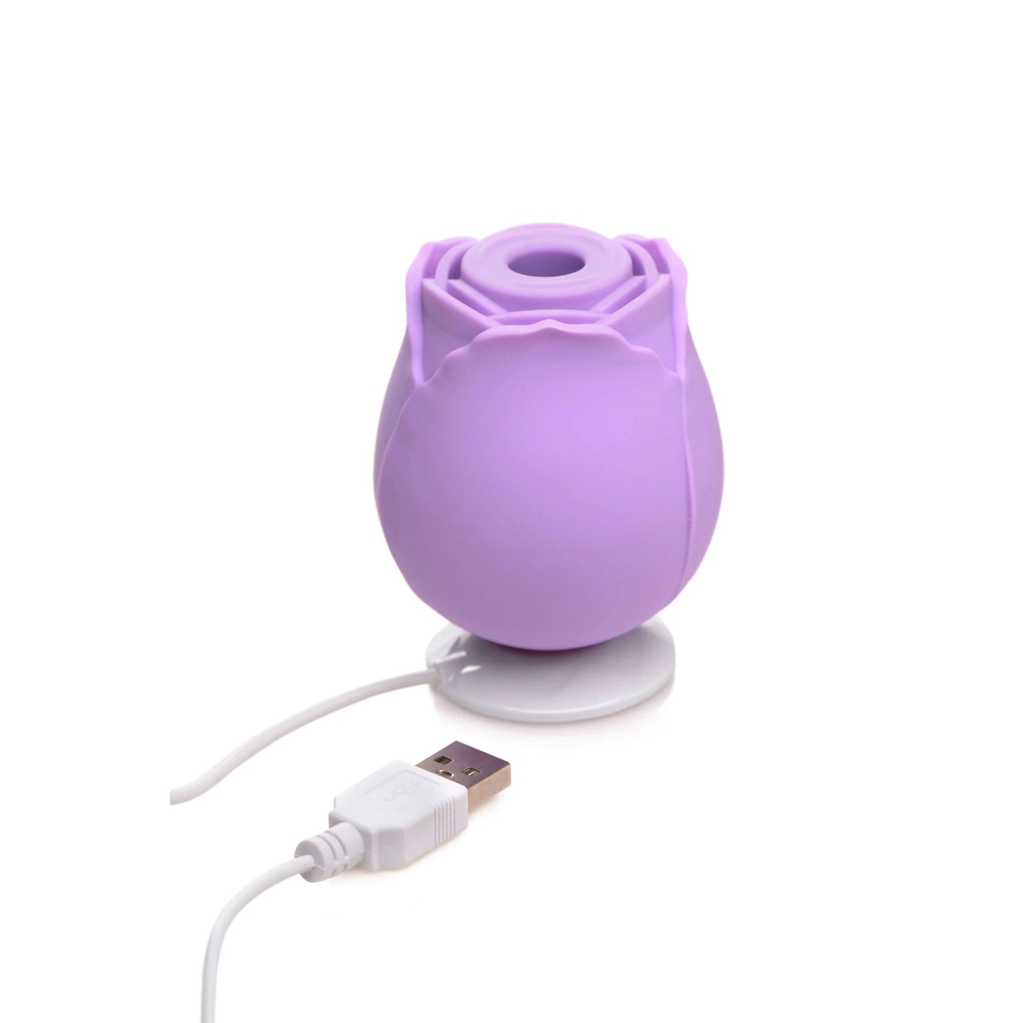 Bloomgasm Wild Rose 10x Suction Clit Stimulator - Purple - Not Very Vanilla