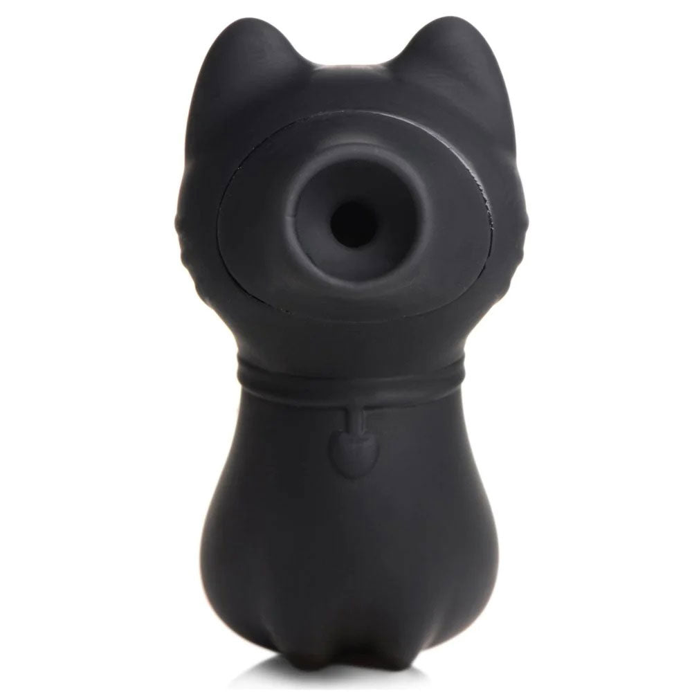 Sucky Kitty 7x Clitoral Stimulator - Black - Not Very Vanilla