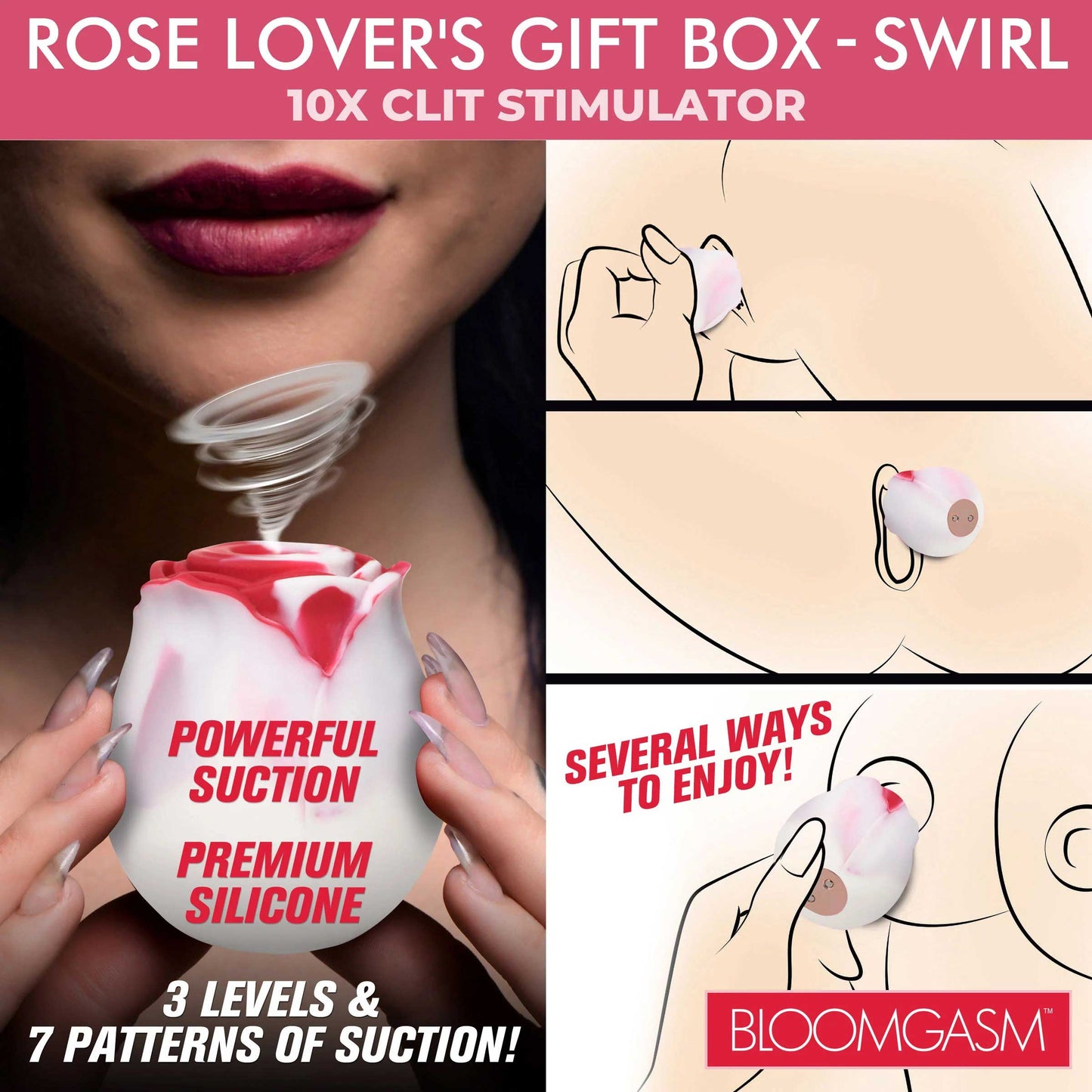 The Rose Lover's Gift Box Bloomgasm - Swirl - Not Very Vanilla