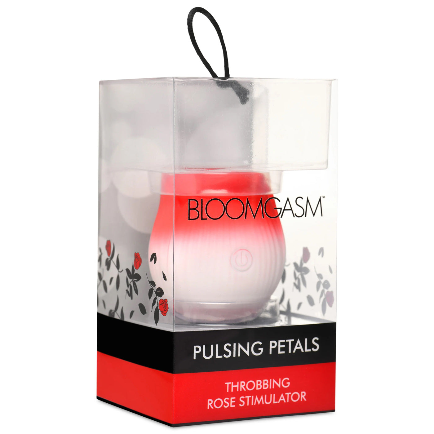 Pulsing Petals Throbbing Rose Stimulator - Red - Not Very Vanilla