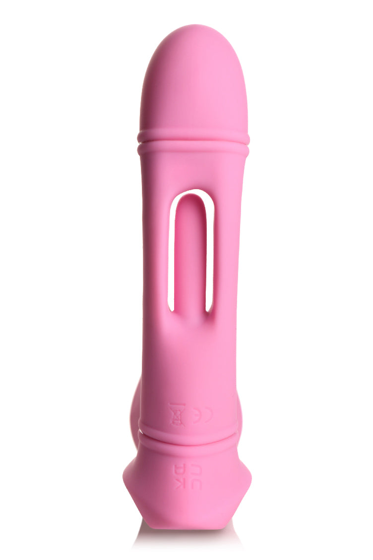 Flickers G-Flick Flicking G-Spot Vibrator With Remote - Pink - Not Very Vanilla