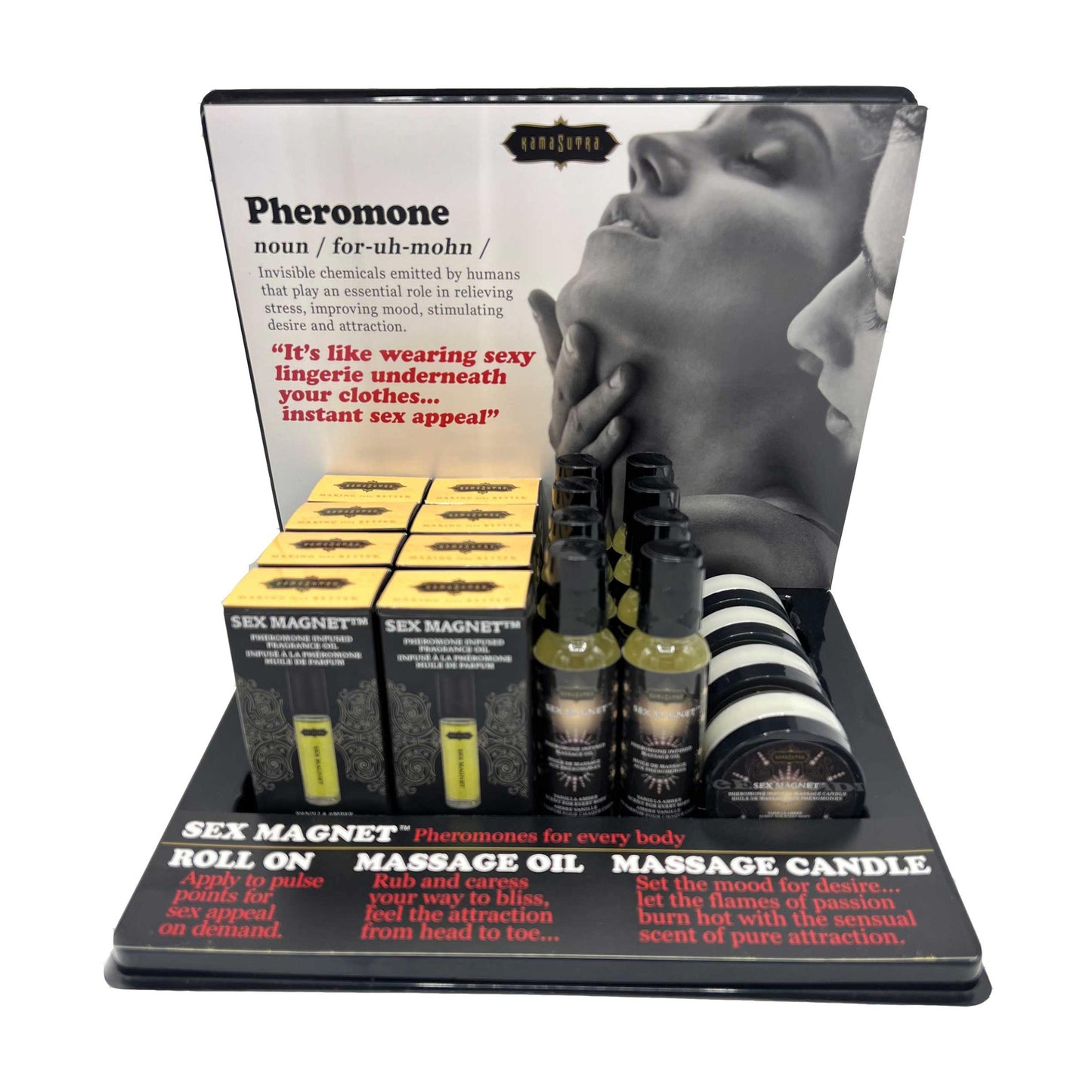 Sex Magnet Pheromone Prepack Display - Not Very Vanilla