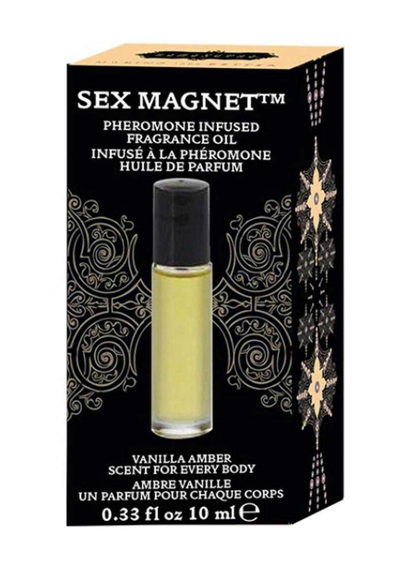 Sex Magnet Pheromone Roll on - Vanilla Amber 0.33 Oz - Not Very Vanilla