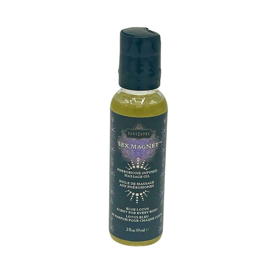 Sex Magnet Blue Lotus Pheromone Massage Oil 2 Fl - Not Very Vanilla