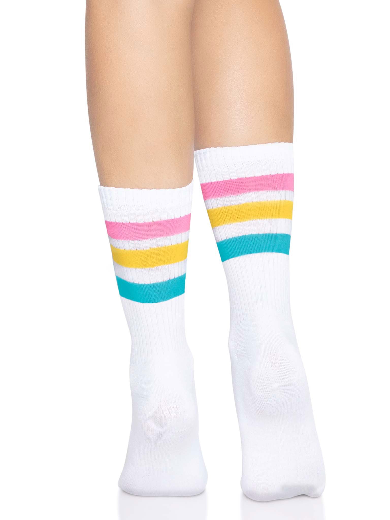 Pride Crew Socks - One Size - Pansexual - Not Very Vanilla