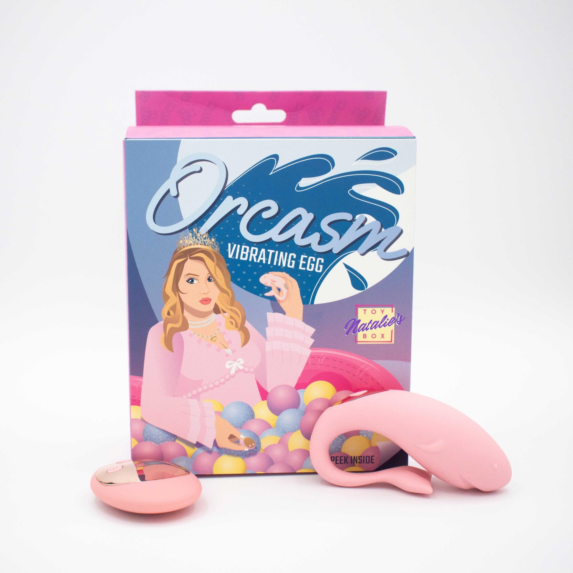 Orcasm Remote Controlled Wearable Egg Vibrator - Pink - Not Very Vanilla