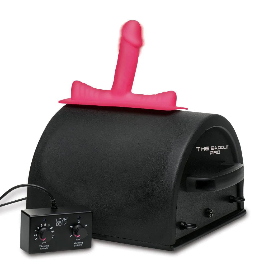 Love Botz 50x Saddle Pro Sex Machine With 4 Attachments - Not Very Vanilla