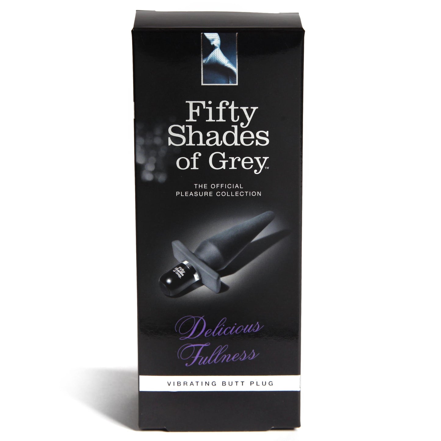 Fifty Shades of Grey Delicious Fullness Vibrating Butt Plug - Not Very Vanilla