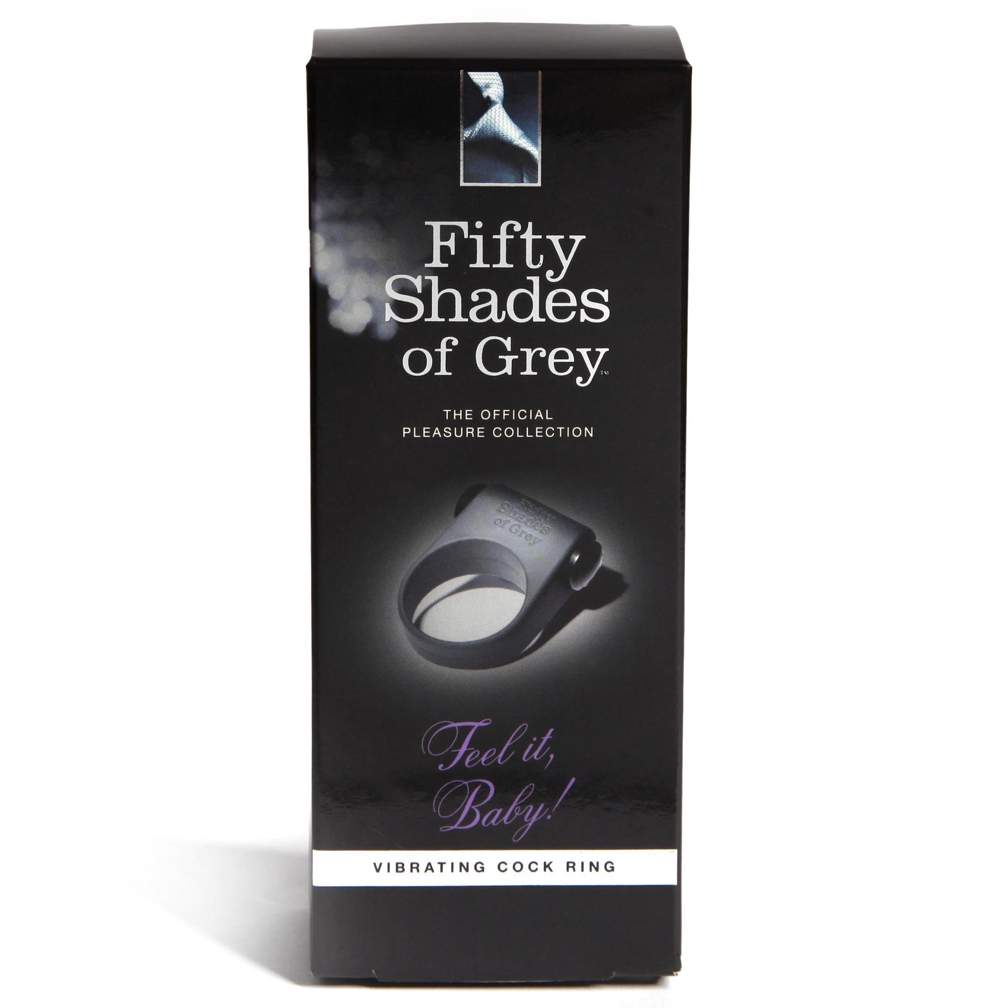 Fifty Shades of Grey Feel It, Baby! Vibrating Cock Ring - Not Very Vanilla