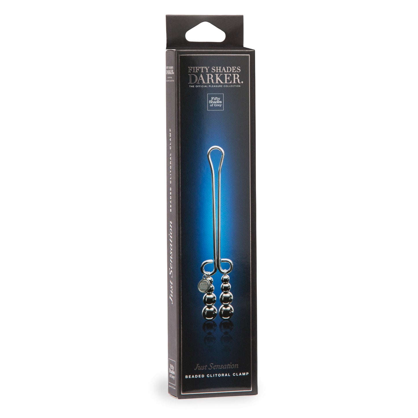 Fifty Shades Darker Just Sensation Beaded Clitoral Clamp - Not Very Vanilla