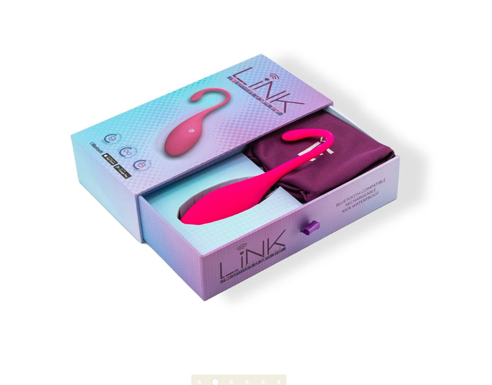 Link App Connected G-Spot Vibe - Pink - Not Very Vanilla