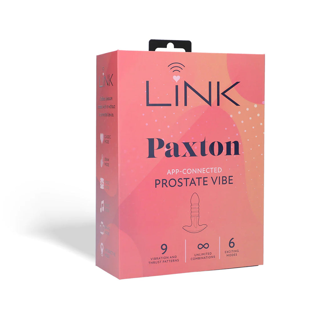 Link Paxton - App Connected Prostate Vibe - Navy Blue - Not Very Vanilla