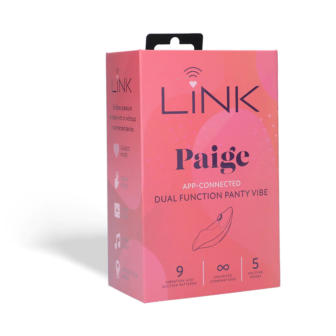 Link Paige - App Connected Dual Function Panty Vibe - Purple - Not Very Vanilla