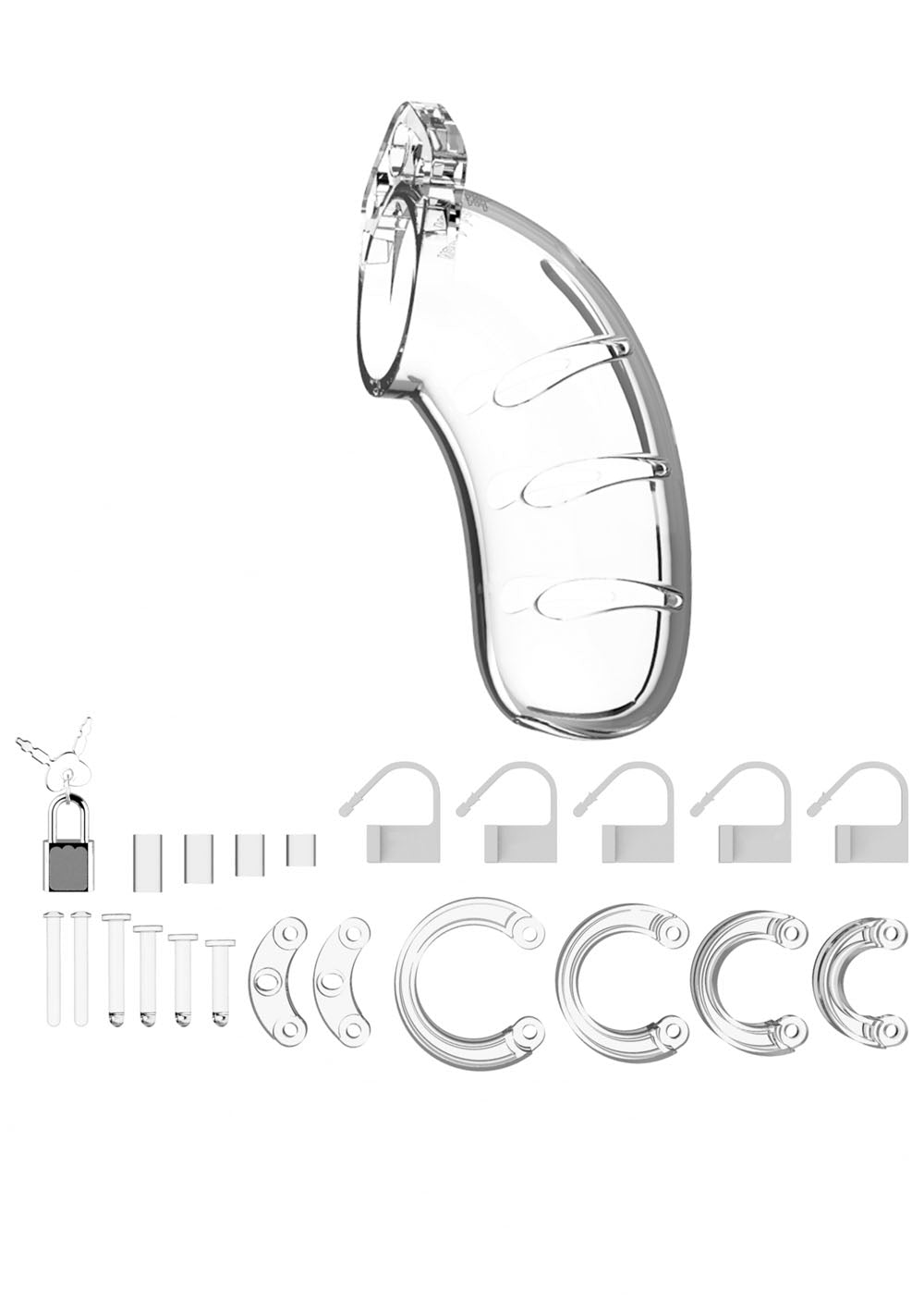 Mancage Model 3 Chastity 4.5 Inch Cock Cage - Not Very Vanilla