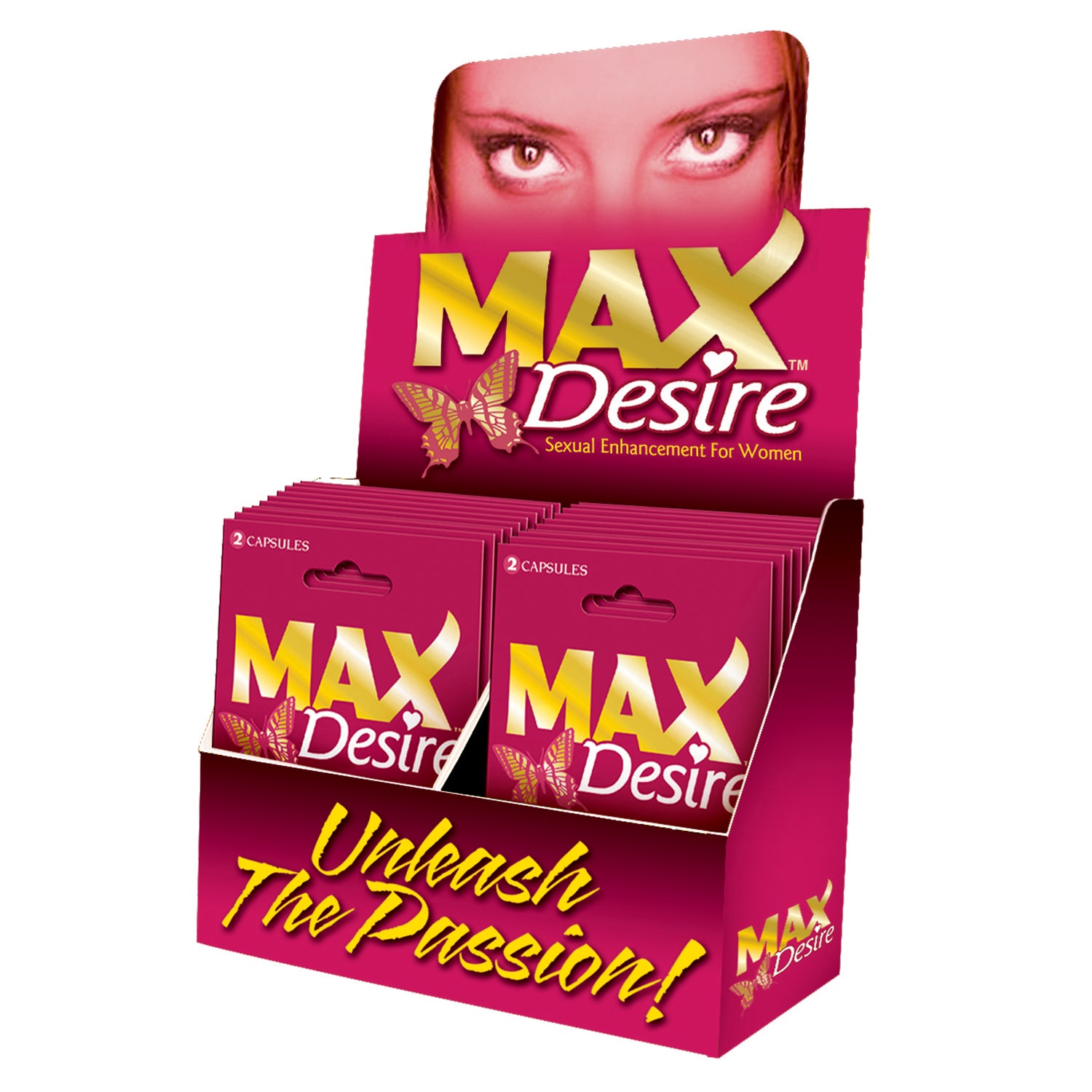 Max Desire - 24 Count Display - 2 Count Packets - Not Very Vanilla