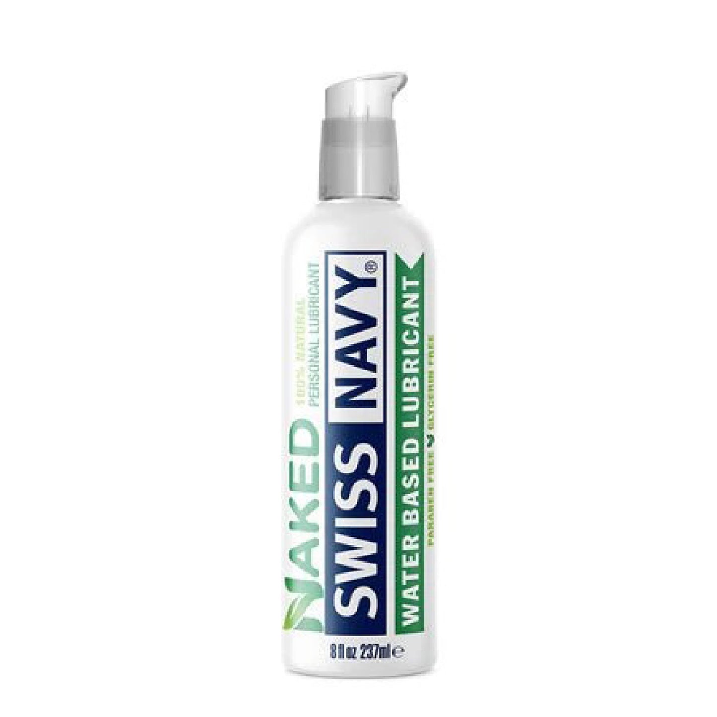 Swiss Navy Naked Water Based Lubricant 8 Oz - Not Very Vanilla