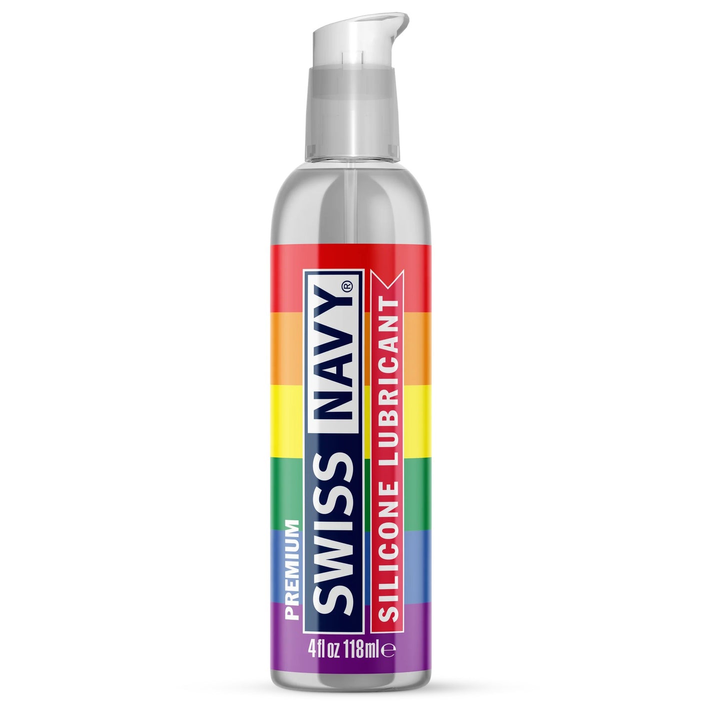 Swiss Navy Pride Edition Silicone Lubricant 4oz - Not Very Vanilla