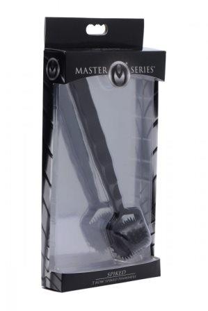 Master Series Spiked 5 Row Pinwheel - Black - Not Very Vanilla