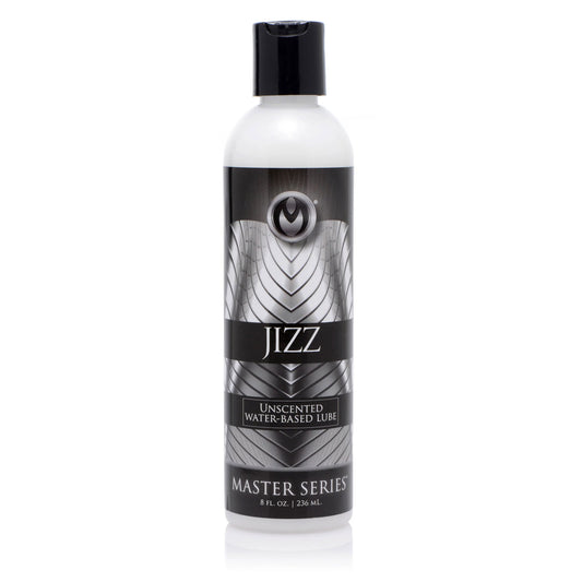 Jizz Unscented Water-Based Lube 8 Oz - Not Very Vanilla