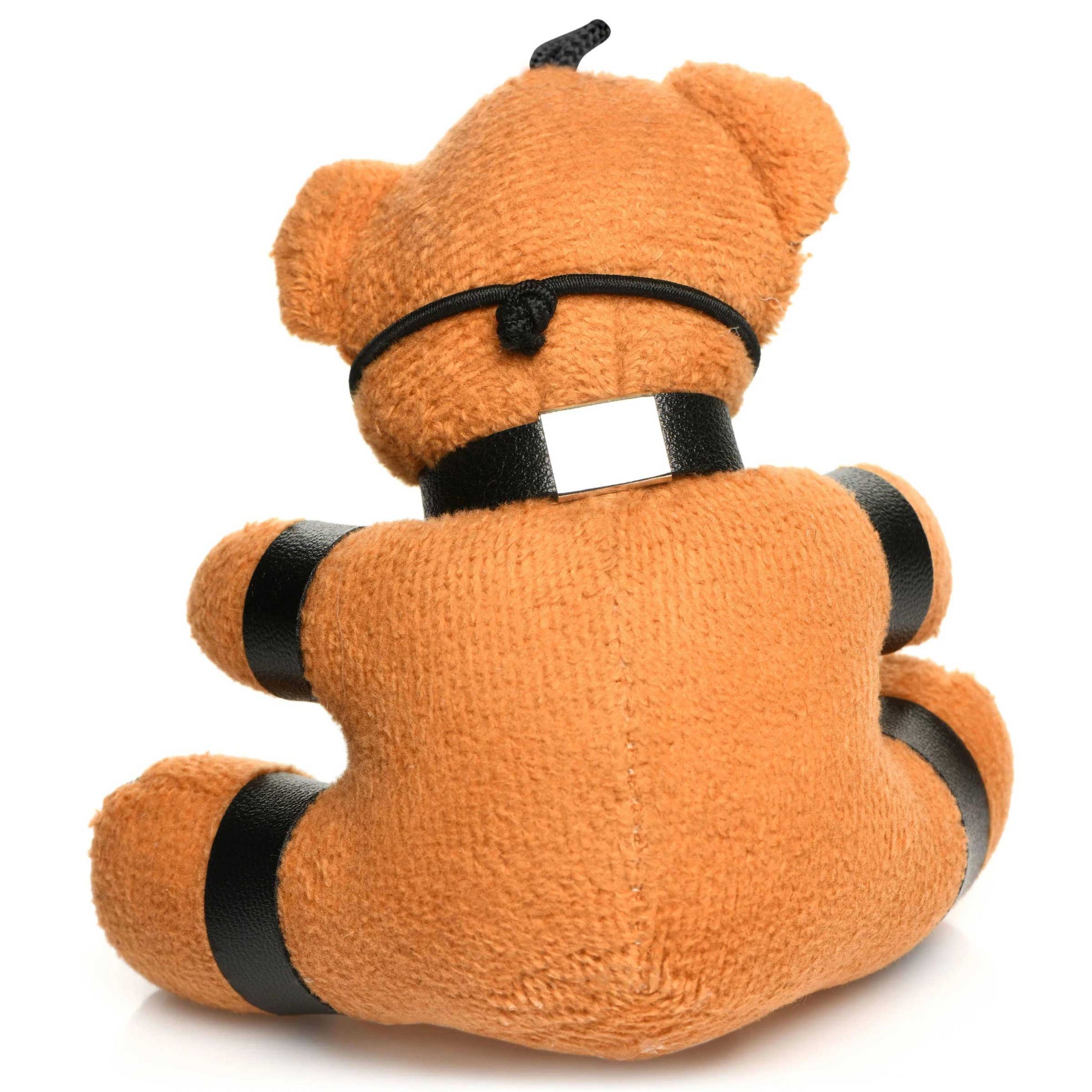 Gagged Teddy Bear Keychain - Not Very Vanilla